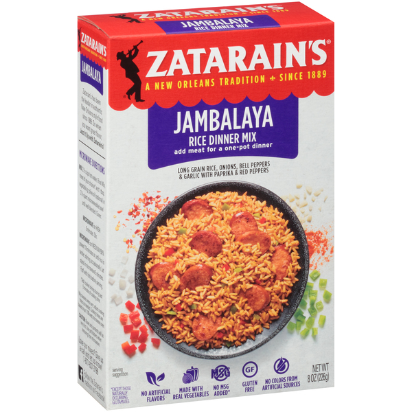 Zatarains Zatarain's Jambalaya Mix 8 oz., PK12 Z09523